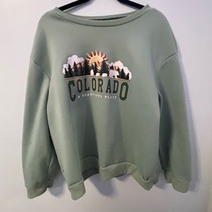 Colorado graphic sweatshirt